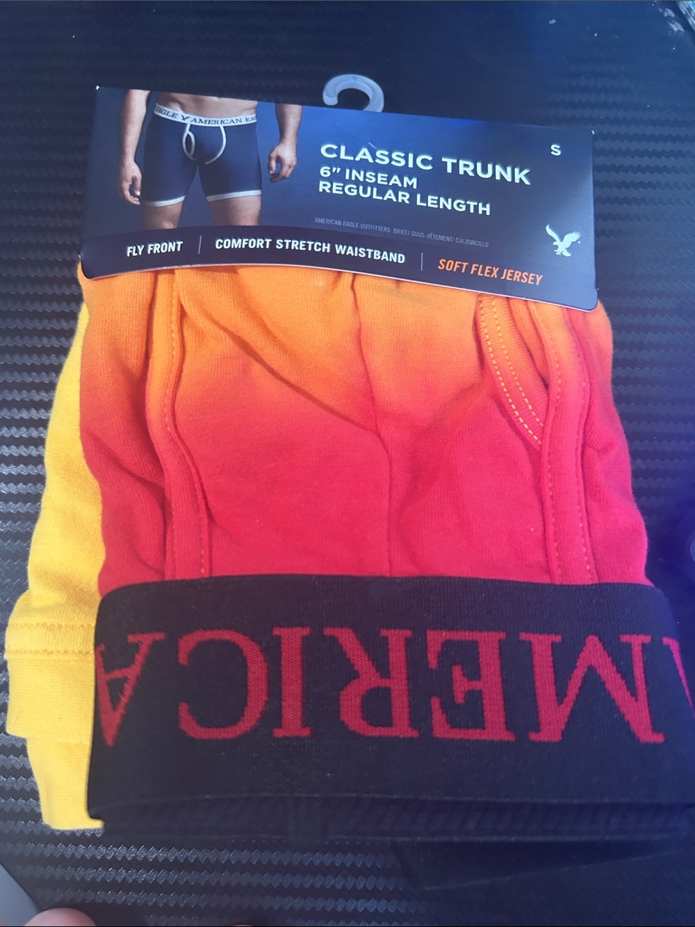 American Eagle Outfitters Gradient Boxer Briefs - Red & Yellow